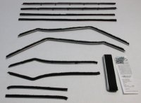 1958 Super Chief 2 Door Hardtop Sport Coupe Authentic Window Felts Whiskers Kit (10pcs)