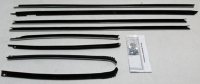 1969-70 Catalina 2 Door Hardtop Authentic Window Felts Whiskers Kit (8pcs)