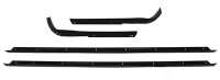 1971-76 Bonneville 2 Door Hardtop Outers Only Replacement Window Felts Whiskers Kit (4pcs)