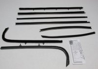 1968 Tempest 2 Door Sedan Authentic Window Felts Whiskers Kit (8pcs)