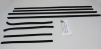 1968-69 Fairlane 2 Door Hardtop Authentic Window Felts Whiskers Kit (Same As TO107)