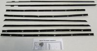 1964 Galaxie 500 XL Fastback Authentic Window Felts Whiskers Kit (8pcs)