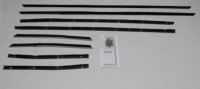 1968 Full-Size Convertible Authentic Window Felts Whiskers Kit (8pcs)