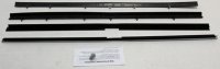 1984-90 Lincoln Mark 7 Replacement Window Felts Whiskers Kit (4pcs)