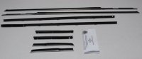 1964-66 Thunderbird 2 Door Hardtop Replacement Window Felts Whiskers Kit (8pcs)