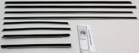 1970-71 Torino Convertible Replacement Window Felts Whiskers Kit (8pcs)