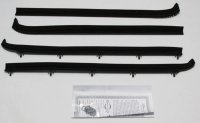 1980-87 Ford Pickup Truck Authentic Window Felts Whiskers Kit (4pcs)