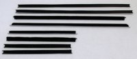 1967-69 Cuda Convertible Authentic Window Felts Whiskers Kit (8pcs)