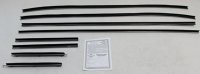 1970 Challenger Coupe Authentic Window Felts Whiskers Kit (8pcs)