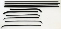 1961-68 International Truck Replacement Window Felts Whiskers Kit (10pcs)