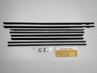 1964 Mercury Marauder 2 Door Hardtop Authentic Window Felts Whiskers Kit (8pcs)