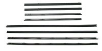 1964 Buick Special 2 Door Hardtop Authentic Window Felts Whiskers Kit (8pcs)