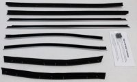 1968 Skylark Convertible Replacement Window Felts Whiskers Kit (8pcs)