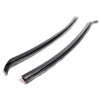 Metro Rear Roll-Up Window Seals (Pair) For Buick Skylark, Special 1966-1967; VS 3-L