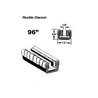 Metro Flexible glass-run channel For Mercedes-Benz 180 1951-1963; WC 12-96