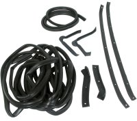 1963-1967 C2 Corvette Weatherstrip Kit - Body Coupe 9Pc