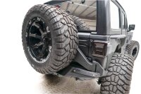 Fab Fours JL18-Y1851T-1 Off The Door Tire Carrier For 18-20 Jeep Wrangler (JL)