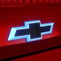 For 2014-2015 Camaro Illuminated Bowtie Dual Inten Blue Ray Metallic GXH Oracle