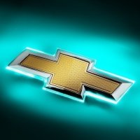 For 2016-2019 Camaro Illuminated Bowtie - Aqua Oracle