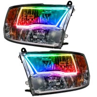 For 2009-2017 Dodge Ram Sport SMD Headlights - Chrome Oracle