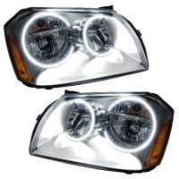 For 2005-2007 Dodge Magnum SMD Headlights - Chrome Oracle