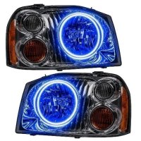 For 2001-2004 Nissan Frontier SMD Headlights - Dual Halo Oracle