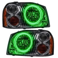 For 2001-2004 Nissan Frontier SMD Headlights - Dual Halo Oracle