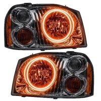 For 2001-2004 Nissan Frontier SMD Headlights - Dual Halo Oracle