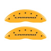 2012-2015 Camaro Caliper Covers Yellow w/RS or Camaro Logo