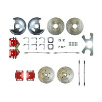 1979-1981 Chevrolet Camaro Front and Rear Brake Conversion Kit The Right Stuff F79RDM5Z