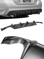 2016-2018 Nissan Altima Rear Diffuser [Matte Black] - KB13158MB Stillen Exterior Styling