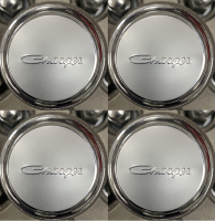 Mopar Charger Logo Center Cap Inserts - Set of 4 for Rallye Wheel Center Caps