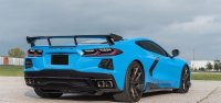 2020-2025 Corvette C8 Visible Carbon Fiber High Wing Spoiler by AGM