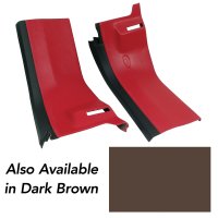 Rear Coupe Roof Panels- Dark Brown For 1978 Corvette