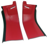 Rear Coupe Roof Panels- Red For 1980-1981 Corvette