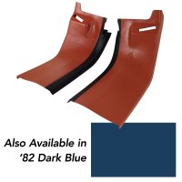 Rear Coupe Roof Panels- Dark Blue For 1982 Corvette