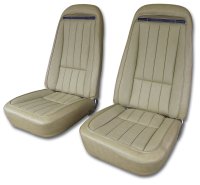 Vinyl Seat Covers- Medium Saddle For 1973-1974 Corvette