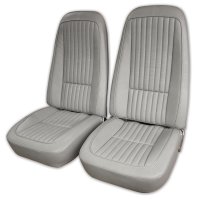 Vinyl Seat Covers- Smoke For 1976 Corvette