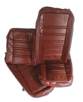 Leather Seat Covers- Saffron 100%-Leather For 1978 Corvette