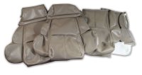 Leather-Like Vinyl Seat Covers Gray Standard For 1989 Corvette