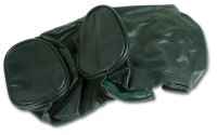 Headrest Covers- Green Leather For 1966 Corvette