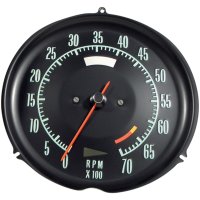 Tachometer- 6500 RPM For 1968 Corvette