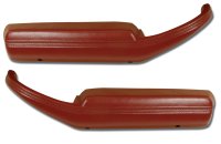 Moulded Door Panel Armrest Pair - Saffron For 1978 Corvette