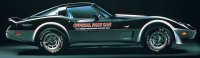 Body Stripe Decal Kit- Pace Car For 1978 Corvette