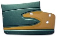 Door Panels- Turquoise Metal Support For 1959 Corvette