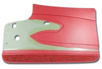 Door Panels- Red Metal Support For 1960-1961 Corvette