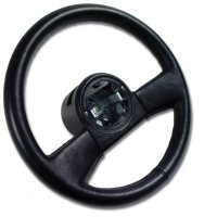 Steering Wheel Black New Reproduction For 1984-1989 Corvette