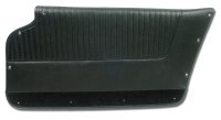 Door Panels Black Convertible W/Felt For 1963-1964 Corvette