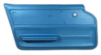 Door Panel Bright Blue Convertible W/Felt LH For 1965-1966 Corvette