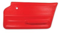 Door Panel Red Convertible W/Felt RH For 1965-1966 Corvette